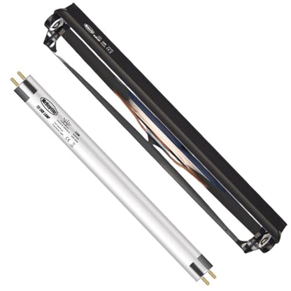 MRREPTILE T8 UVB Reptile Light, 15W 10.0 UVB Lamp for Desert Reptiles, Bearded Dragon UVB Light Bar, UVB Reptile Liner Light Fixture and Tube Bulb