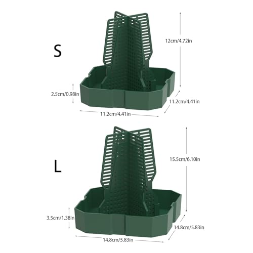 Reptiles Food Dish With AntiEscape Design For Bearded Dragons Geckoses Lizards Amphibians In Terrariums Habitats