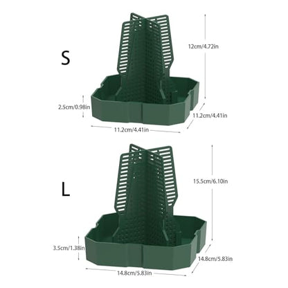 Reptiles Food Dish With AntiEscape Design For Bearded Dragons Geckoses Lizards Amphibians In Terrariums Habitats