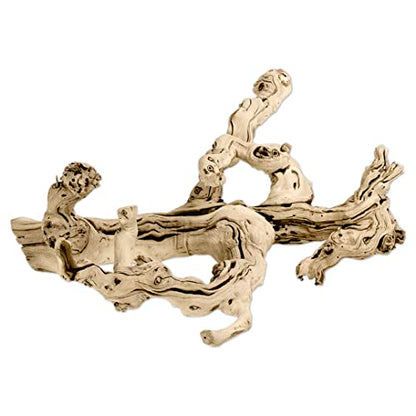 Koyal Wholesale 18" Natural Grapevine, Sandblasted Reptile Wood Branches, Terrarium Grapewood, Reptile Branch, Grapewood Branch, Grapevine Wood for Wedding Centerpieces, Branch Decor