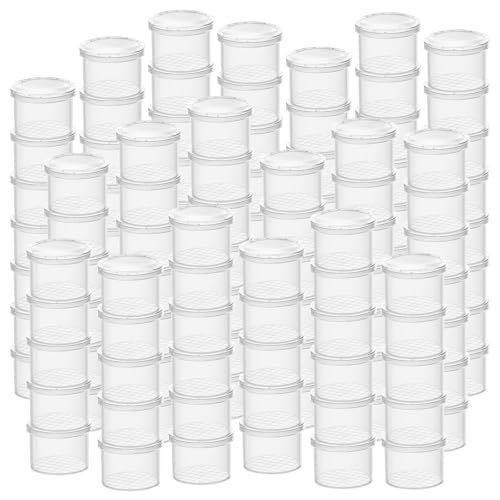Coopay 120 Pieces Bug Jars Critter Insect Cage Magnifying Insect Box Bug Magnifier Container Catcher Cage, Science Nature Exploration Tools - style: 120 Pack