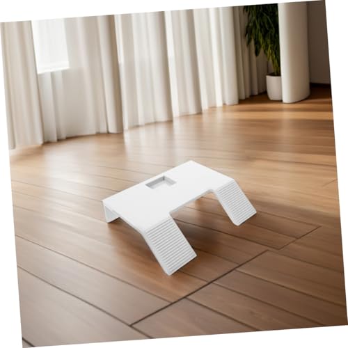 TOYANDONA 2pcs Turtle Basking Area Aquarium Accessories Sturdy Rocks for Tank Habitat Suction Cup - color: White