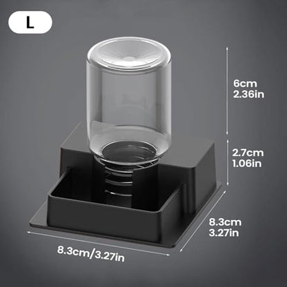 Reptile Water Feeder Wide-Mouth Reptile Feeding Tray | Lizard Water Feeding Bowl for Gecko Lizard Bearded Dragon Home Indoor Garden Yard Backyard Tank Aquarium - size: L1