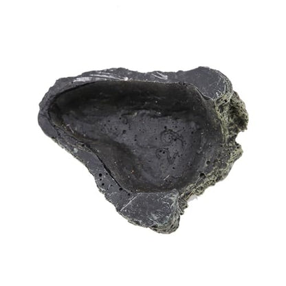 lyrlody Fish Hiding Cave, Reptile Hideout Cave, Aquarium Decoration for Gecko, Axolotl, Small Animal Basking Hide Crawling Terrace Made of Safe Resin Simulated Rock Design (B-025A Small Cave)