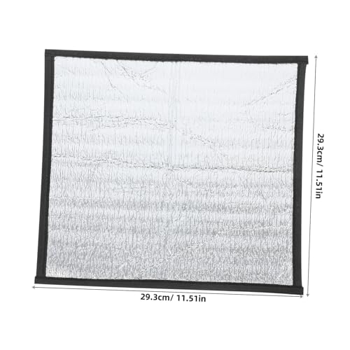 BESPORTBLE Reptile Heating Pad Film Insulated Mat for Turtles Snakes Lizards and Geckos Heat Retention for Optimal Pet Comfort - size: 29.30X29.30X0.30CM