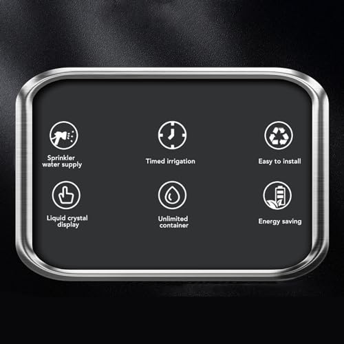 Reptile Fogger Smart Spray System, Automatic Timing Humidifier with 360 Degree Adjustable Misting Nozzles, Reptile Mister for Terrarium Rainforest Habitat Setup