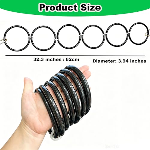 Snake Climbing Rings Flexible Climbing Chain for Ball Python & Corn Snake Tank Accessories