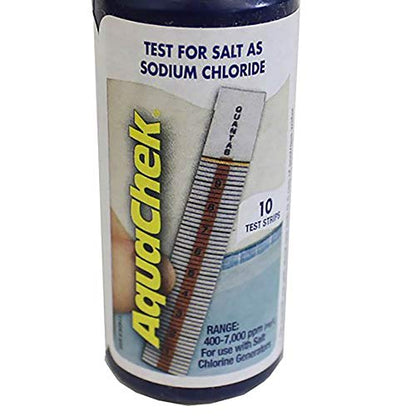AquaChek 561141-02 Salt Water Test Strips for Swimming Pools, 10-Count, 2-Pack - size: 2-Pack