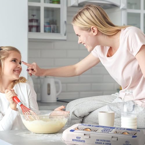 MT Products Printed Empty Egg Cartons Holds 12 Eggs - Cardboard Crate for Eggs (Pack of 250) - Made in USA - size: Large