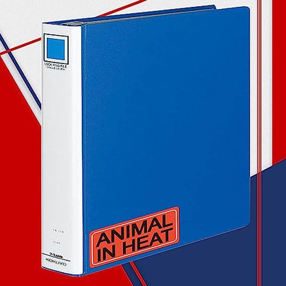 500 Pcs Animal in Heat Veterinary Practice Stickers 1x 2 Inch | Medication Instruction Labels for Animal Hospital Clinic Pharmacies Shelters Breeders Pet Care or Party Rave