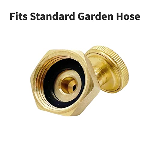Misting Nozzle,Heavy Duty Garden Hose Mister Nozzle, Adjustable Water Spray Pattern From Powerful Jet To Mist,Ideal For Misting Delicate Plants (8-Hole, 1) - size: 8-Hole