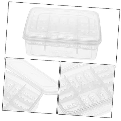 FRCOLOR 2pcs Reptile Egg Incubator Box Breeding Box for Ball Snake Incubation Tray