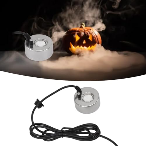 Ultrasonic Mist Maker, Aluminum Mist Maker Fog Maker Water Mister Terrarium Mister DC 12V Interface Indoor Fountain Landscape Atomizer Humidifier for Fishtank