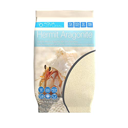 HERMIT CRAB ARAGONITE 10LB, Sand for Habitat - size: 1 Ounce (Pack of 1)