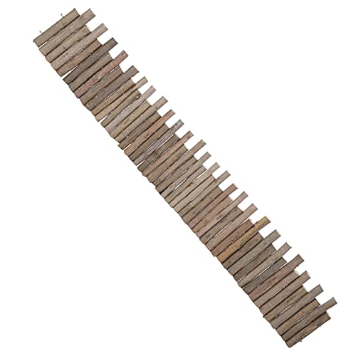 Yosoo Health Gear Hamster Wooden Fence Rat Ladder Bridge Toy Wood Hideout for Small Animals Bridge Reptils Pig Ladder Rat Chew Toys Reptile Play Climb (60CM Fence)
