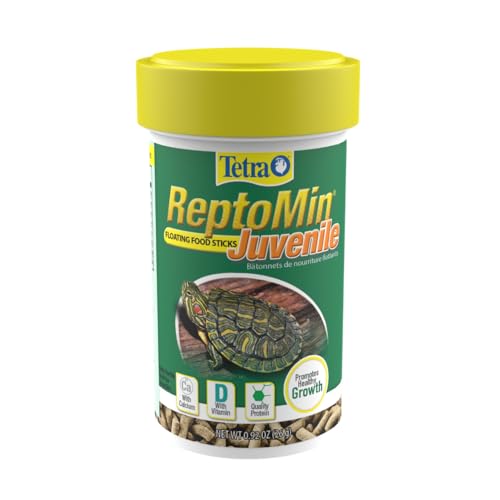 Tetra ReptoMin Baby Floating Food Sticks 0.92 Ounce, For Small Aquatic Turtles, Newts And Frogs (Pack of 36) - size: 0.03 Ounce (Pack of 36)