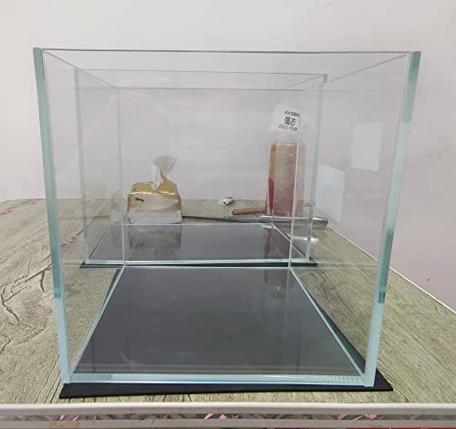 AWXZOM Small Nano Tall Rimless Tank, Glass Fish Tank, Betta Tank (2 Gallon 7.8x7.8x7.8inch/20x20x20cm) - size: 2 Gallon 7.8x7.8x7.8inch/20x20x20cm