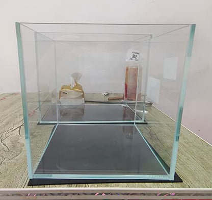 AWXZOM Small Nano Tall Rimless Tank, Glass Fish Tank, Betta Tank (2 Gallon 7.8x7.8x7.8inch/20x20x20cm) - size: 2 Gallon 7.8x7.8x7.8inch/20x20x20cm