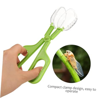 Multifunctional Clamp Reptile Poop Clip Aquarium Gravel Long Tweezers for Reptile Tank Accessories