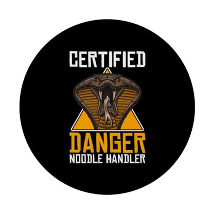 Snake Owner Reptile Snake Handling Gloves Snake Handler PopSockets Standard PopGrip - style: Standard
