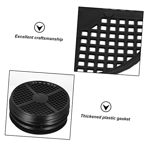 20 Pcs Bonsai Mesh Drainage Screens Flowerpot Bottom Mesh Pads with Drainage Holes for Improved Soil Aeration for Indoor and Outdoor Plant Pots
