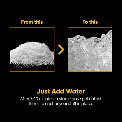 Sand & Sand Bag Alternative Polymer | A Smarter Way to Keep Equipment from Tipping Over | Keep Portable Basketball Hoops, Umbrellas & Items with a Base from Falling | Made in USA (16oz) | Prevents Equipment Tipping, For Basketball Hoops & Umbrellas, Base