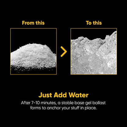 Sand & Sand Bag Alternative Polymer | A Smarter Way to Keep Equipment from Tipping Over | Keep Portable Basketball Hoops, Umbrellas & Items with a Base from Falling | Made in USA (16oz) | Prevents Equipment Tipping, For Basketball Hoops & Umbrellas, Base