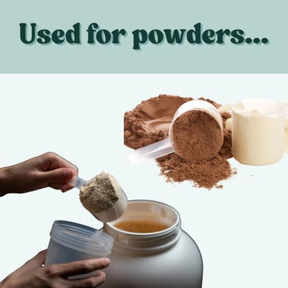 2 Tablespoon (1 Oz. | 6 Teaspoon | 29.6 mL) Long Handle Plastic Measuring Spoon for Coffee, Protein Powder, Spices, Grains, Dry Goods – Food-Grade BPA-Free (Pack of 1) - size: 29.6 mL | 2 Tablespoon | 1 Oz.