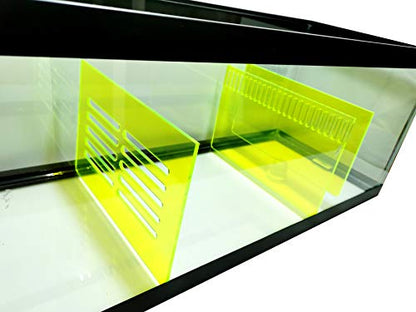 Bubblefin Aquarium Sump Refugium DIY Kit for Protein Skimmer Sump - Chamber dividers (20 Gal-Green) - size: 20-Gallon