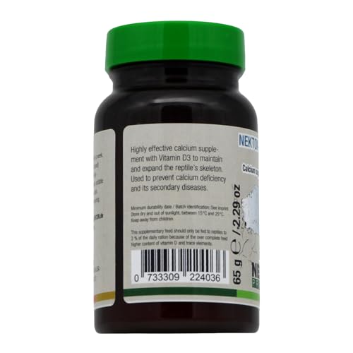 Nekton Rep-Calcium Plus D3 Reptile Supplement, 65gm - size: 65gm/2.29oz