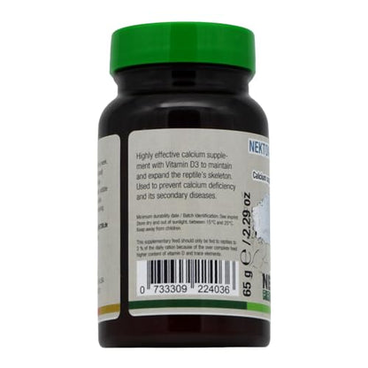 Nekton Rep-Calcium Plus D3 Reptile Supplement, 65gm - size: 65gm/2.29oz