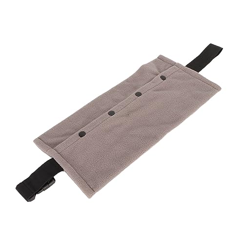 Travel Sling for Lizards, Soft Adjustable Strap, Reptile Sling Carrier, Ample Space for Traveling (Grey) - color: grey