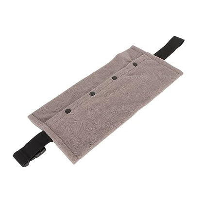 Travel Sling for Lizards, Soft Adjustable Strap, Reptile Sling Carrier, Ample Space for Traveling (Grey) - color: grey