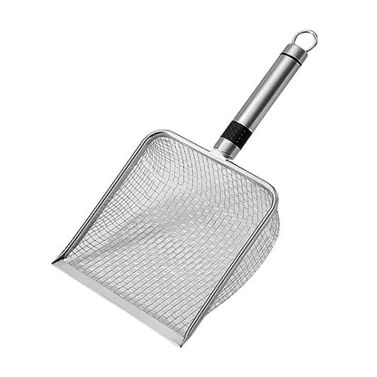 Cat Litter Scooper Pet Sifter Scooper Cleaners Scoop Sand Sifter Scooper for Hamster Aquarium Small Animals Kitten, Mesh Spacing 5 - size: Mesh Spacing 5