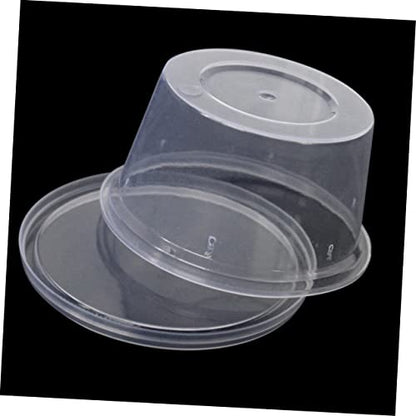 FOMIYES 20pcs Reptile Breeding Boxes Gecko Containers for Pets Lightweight Feeding Box for Quarantine Habitat Easy to Clean and DIY