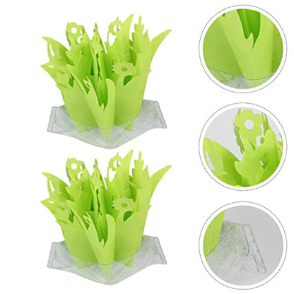 4 PCS Reptile Humidifier Humidifier Terrariums Plants Imitation