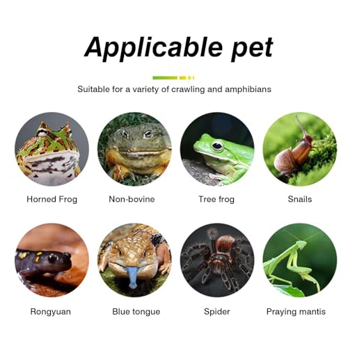 Reptile Terrarium Liner, Reptile Carpet, Reptile Mat, Terrarium Substrate Liner, Carpet Bedding for Reptile Tank, Reptile Cage Mat for Lizard Bearded Dragon Gecko Snake Tortoise, Reptile Supplies - size: 60x40cm
