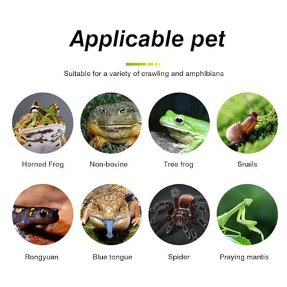 Reptile Terrarium Liner, Reptile Carpet, Reptile Mat, Terrarium Substrate Liner, Carpet Bedding for Reptile Tank, Reptile Cage Mat for Lizard Bearded Dragon Gecko Snake Tortoise, Reptile Supplies - size: 60x40cm