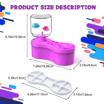 2026 New Version Paint Brush Cleaner and Washer - Advanced Leak-Resistant Design for Acrylic, Watercolor & Water-Based Paints - color: Purple