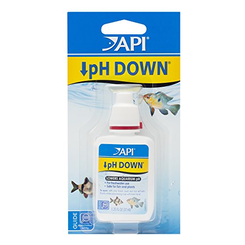 API pH DOWN Freshwater Aquarium Water pH Reducing Solution 1.25-Ounce Bottle - size: 1.25 oz