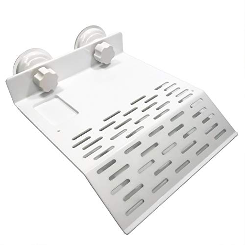 J-star White Large Reptile Basking Platform, Aquarium Turtles Turtle Basking Platform, Turtle Tank Accessories Floating Turtle Habitat Dock - color: White, size: Large