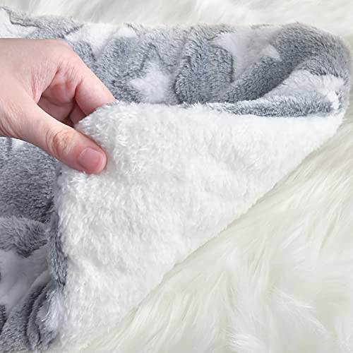 Small Animal Bed Mat, Soft & Warm, Suitable for Guinea Pig, Hamster, Rabbit, Rat and Bearded Dragon (XX-Large(19.7''x15.7''), Star Blue) - color: Star Blue, size: XX-Large(19.7''x15.7'')
