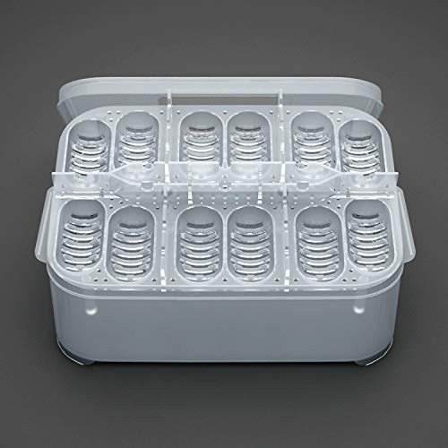12 Grids Hatch Box Snake Lizard Reptile Egg Tray Boxes Hatching Eggs Device Climbing Pet Tortoise Turtle Incubator Supplies