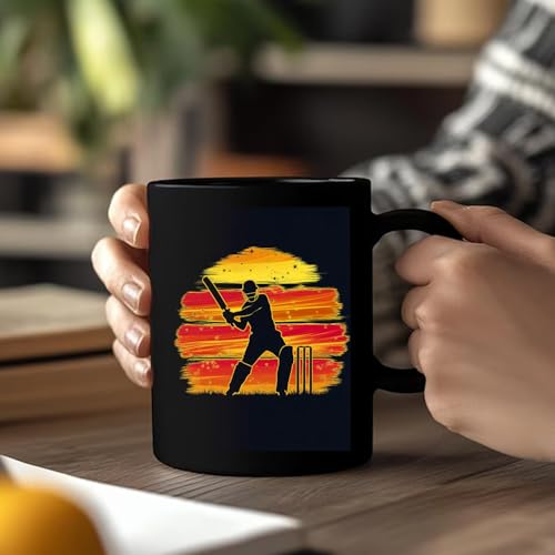 Cool Wicket Keeper Player for Cricket Sportys and Lovers Coffee Mug, Gift For Men, Women