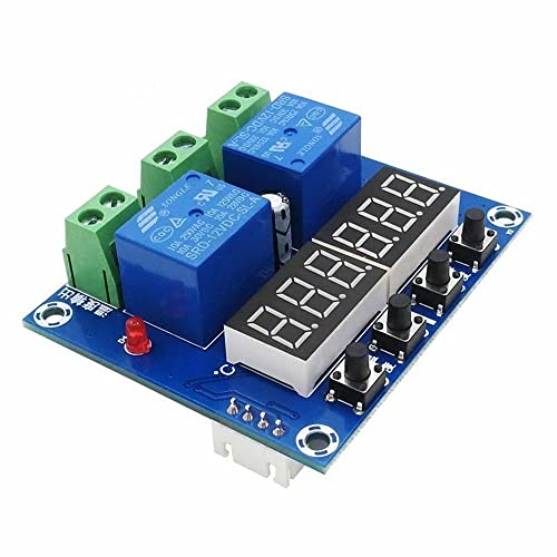 DC 12V XH-M452 Thermostat Dual Output Temperature Humidity Thermometer Hygrometer Control Module LED Digital Display