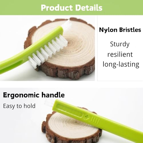 4 Pack Turtle Cleaning Brush Remove Aquatic Mud Dirt Contaminants from Tortoises Shells Promoting Health Tank Accessories Aquarium Cleaning Tools Kit (4PC)