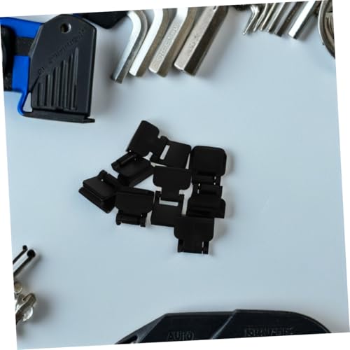 Kisangel 8pcs Reptile Enclosure Lock Clips Secure Locking Mechanism for Turtle Tank Lids User Friendly Design Effortless Setup Fit for Aquariums and Terrariums