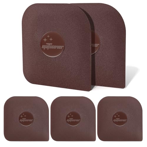 Pan Scraper, 5 Pcs Pot & Dish Scraper Plastic, Sturdy Scraper Kitchen Tool | Pot Scraper Non Scratch for Cast Iron, Pot and Pan Cleaning, Food Scraper for Dishes, Home & Apartment Essentials - color: Brown, size: 5 Pcs