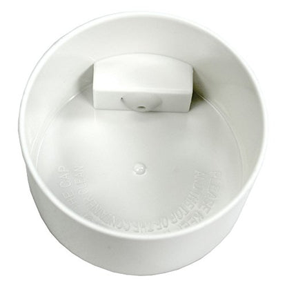 Pawvac 3 Ounce Vacuum Sealed Pet Food Storage Container; White Cap & Body/Black Paws - color: White Paws, size: TV2