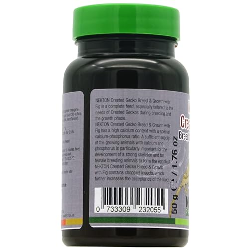 Nekton Crested Gecko with Fig for Breeding and Growth 50g / 1.76oz - size: 1.76 Ounce (Pack of 1)
